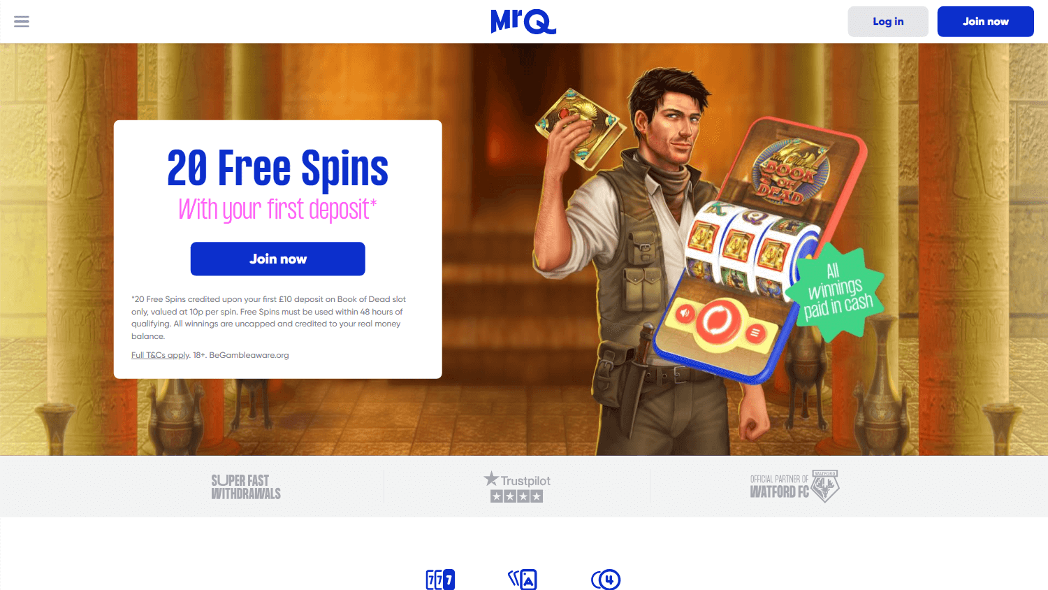 MrQ Casino Desktop screenshot